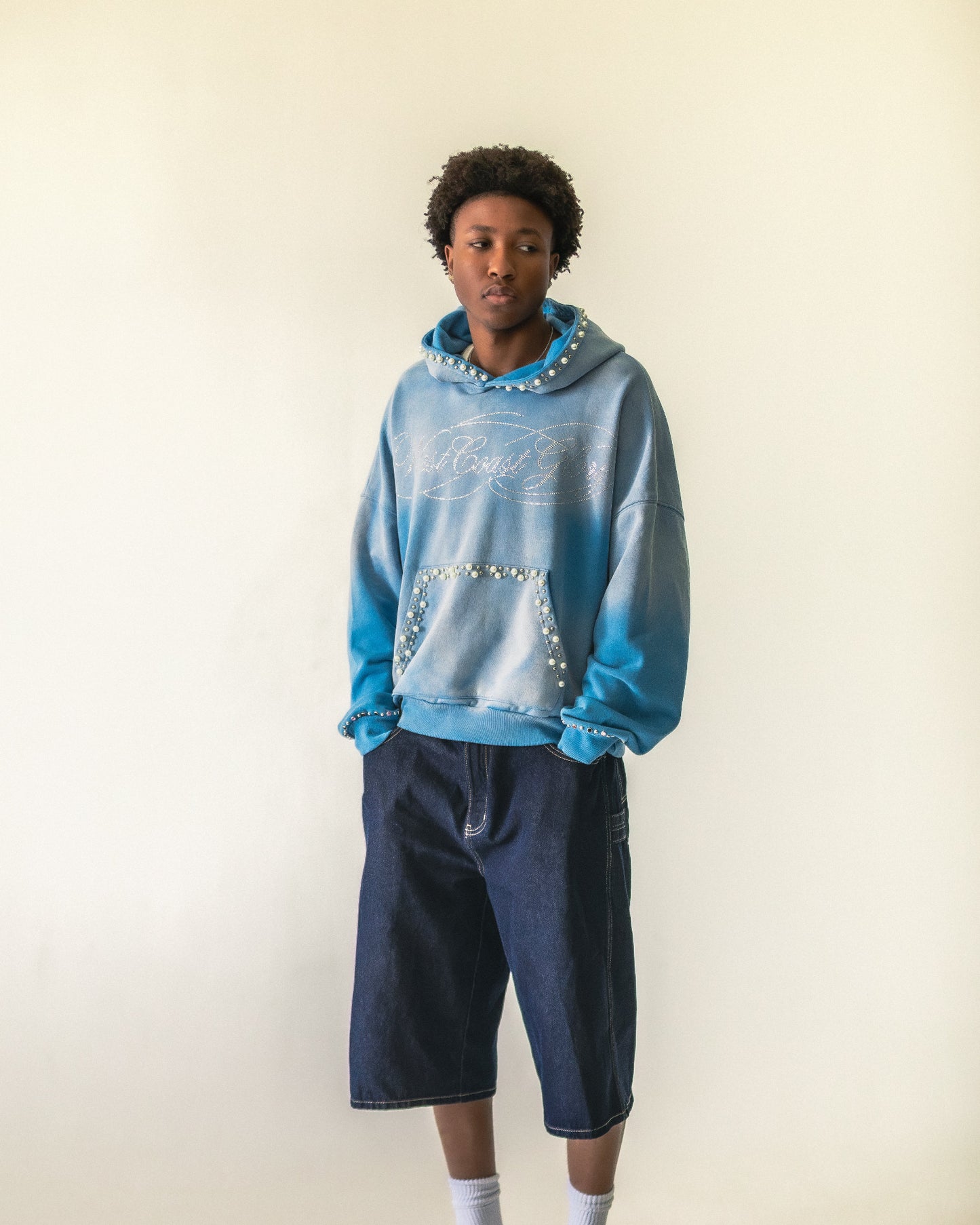 Blueberry Pearlized Hoodie