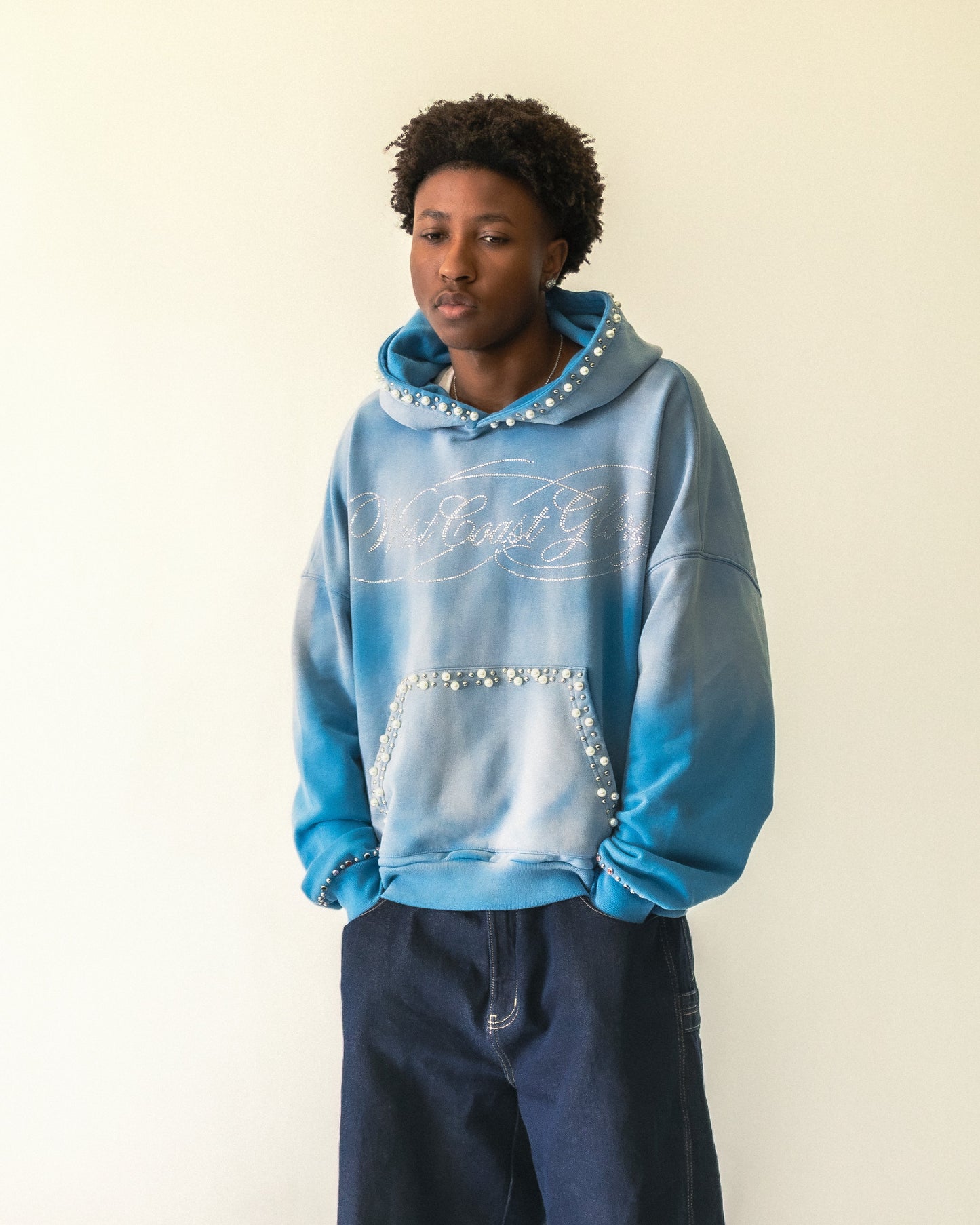 Blueberry Pearlized Hoodie