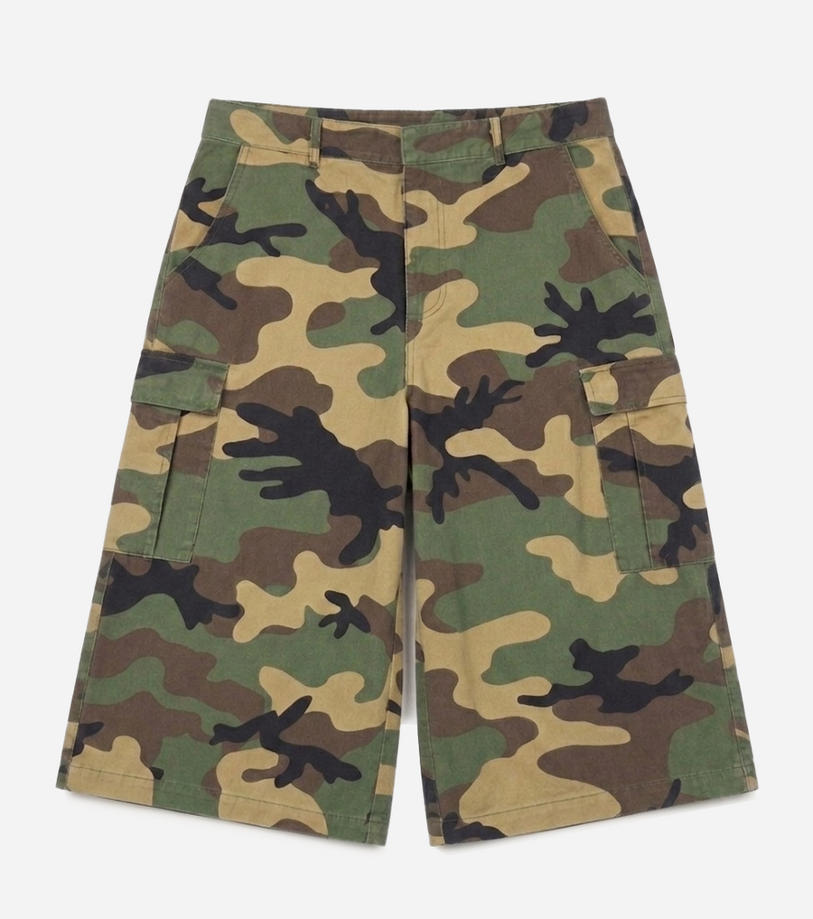 3/4 Camo Shorts