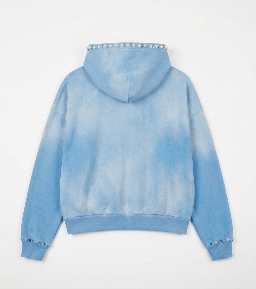 Blueberry Pearlized Hoodie